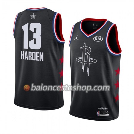 Camiseta Hombre NBA Houston Rockets James Harden 13 2019 All-Star Jordan Brand Negro Swingman